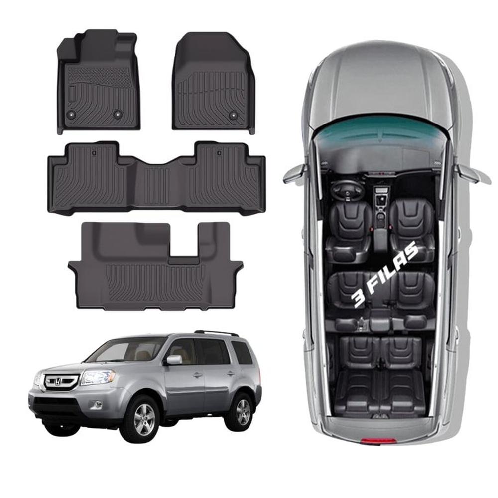 PROTECTOR CUBRE PISO 5D HONDA PILOT 2009-2015
