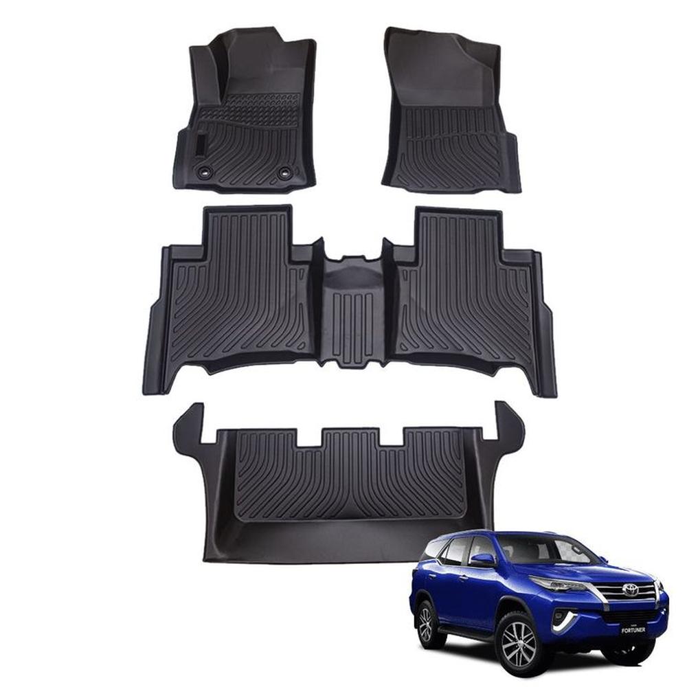 PROTECTOR PISO 5D TPE TOYOTA FORTUNER 3 FILAS 2015-2023
