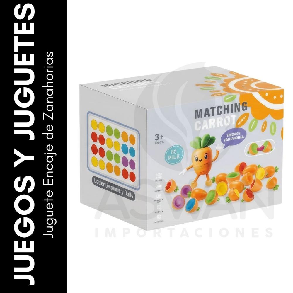 Juguete Encaje de Zanahorias