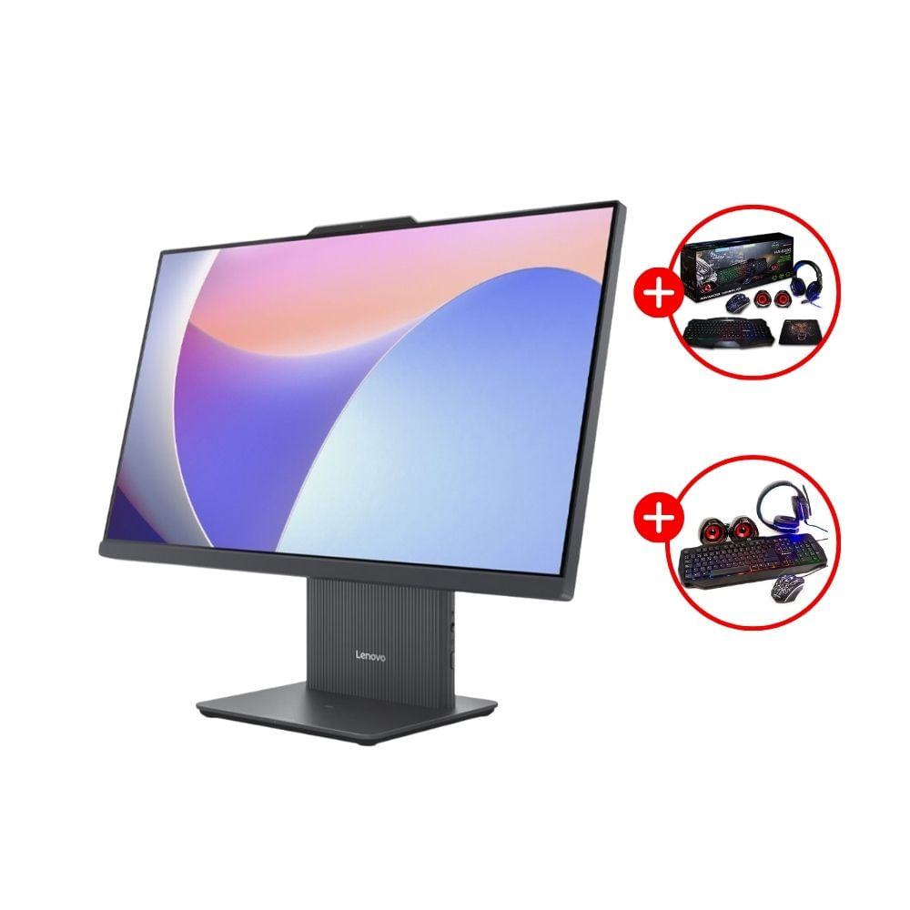 Combo All In One Lenovo IdeaCentre Intel Core i7 512GB SSD 16GB Lunagrey + KIT GAMER
