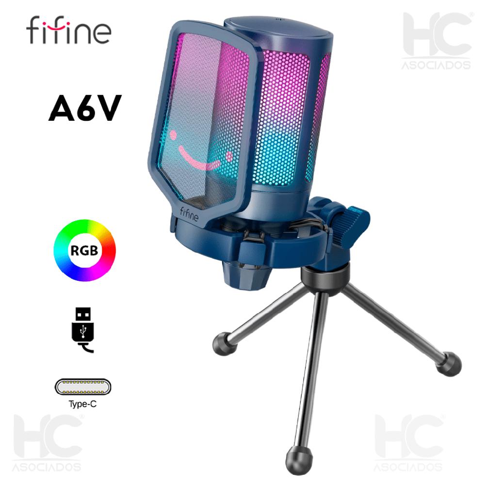 MICROFONO FIFINE A6V BLUE