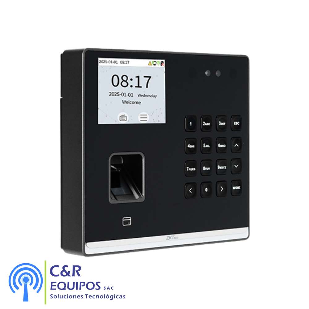 CONTROL DE ASISTENCIA ADMS ZK-SENSEFACE-M2F-LR