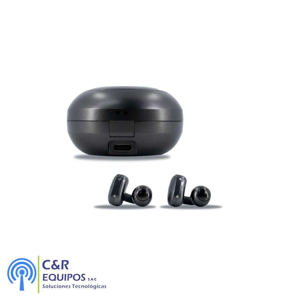 Audífonos TEROS TE-8079N Bluetooth TWS negro