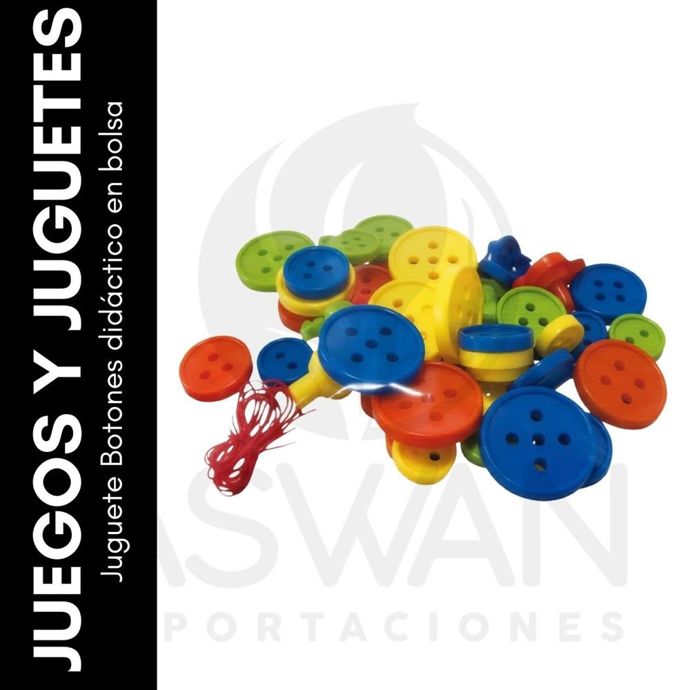 Juguete Botones didáctico en bolsa