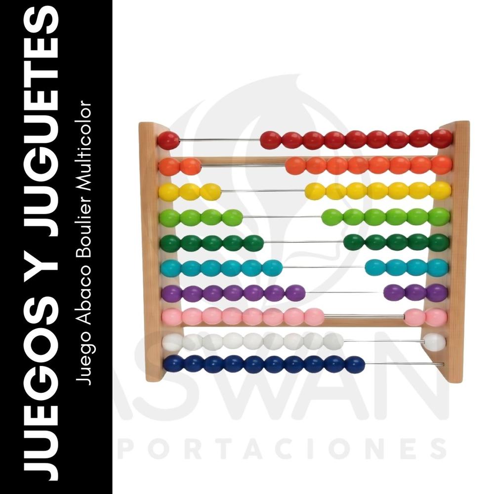 Juego Abaco Boulier Multicolor