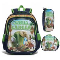 Mochila para Niños 3 en 1 Multipack Infantil Diseño Tralalero Tralala Personajes Lirili Larila