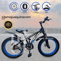 Bicicleta Deportiva Aro 20 PHILLIPS Llantas Anchas Blue
