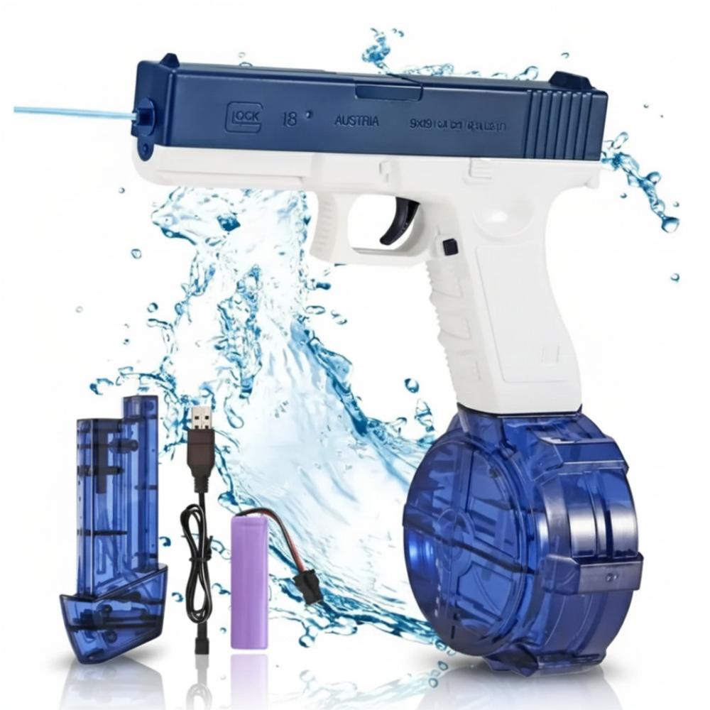 Pistola de Agua Juguete a Batería para Niños y Adultos Aire Libre Verano