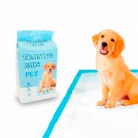 Pañal De Piso Para Perros 6 Capas Gel De Secado Rapido Talla M