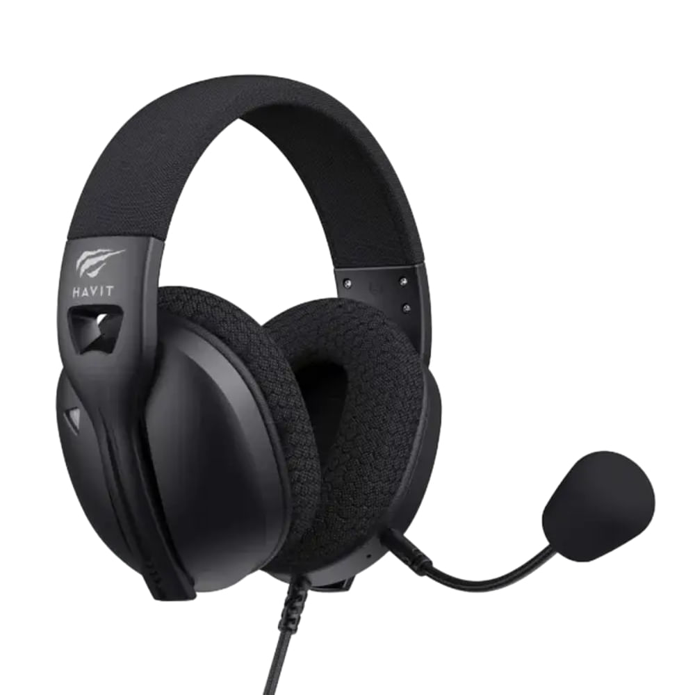 Audífonos Gamer CMicrófono Havit Fuxi H5d Negro