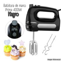 Batidora de Mano Prima con 400 Watts - Negro