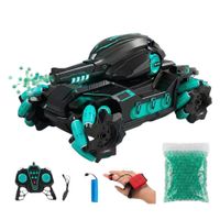 Carro a Control Remoto 2 en 1 Modelo Tanque Acrobático Juguete para Niños Lanzador de Hidrogel VP