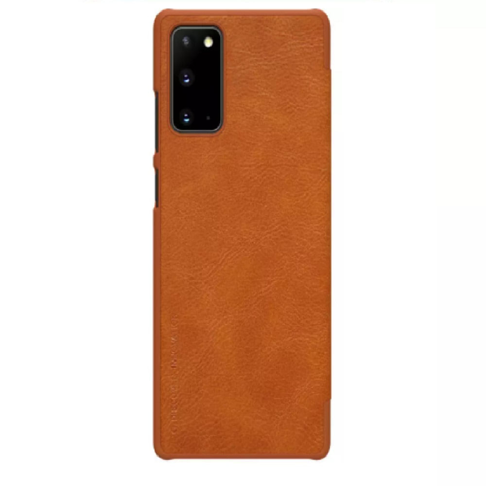 Case Qin Pro Leather para Samsung Note 20 Plus - CAMEL