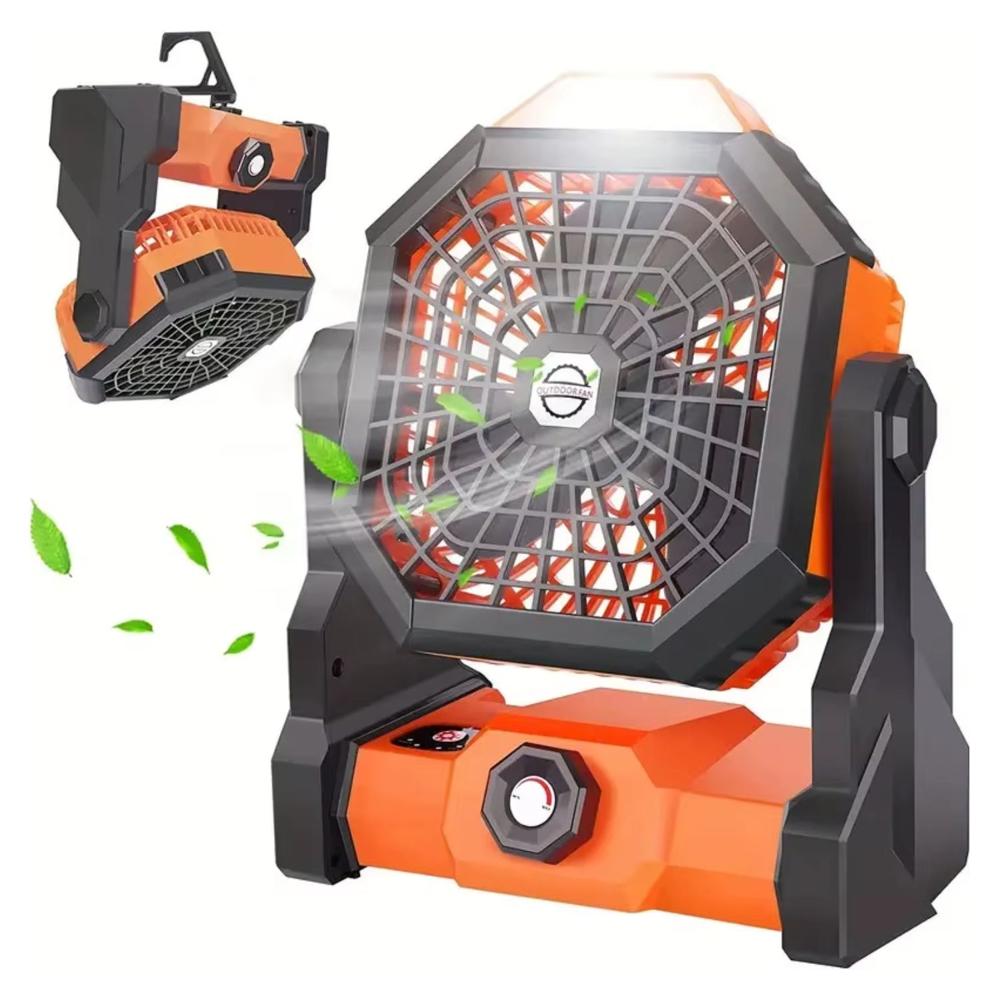 Ventilador de escritorio Silencioso Potente de batería Recargable