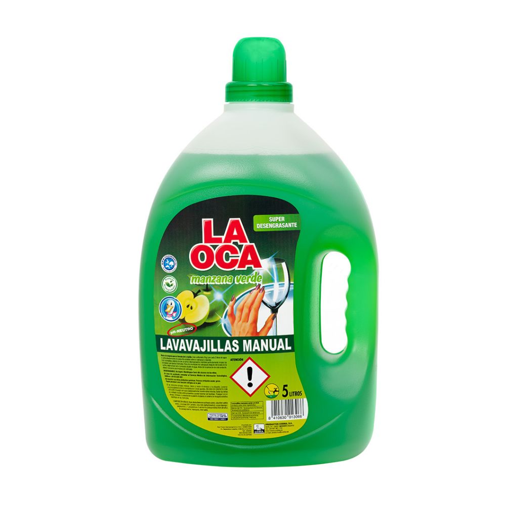 Lavavajilla líquido LA OCA Manzana - botella 5L