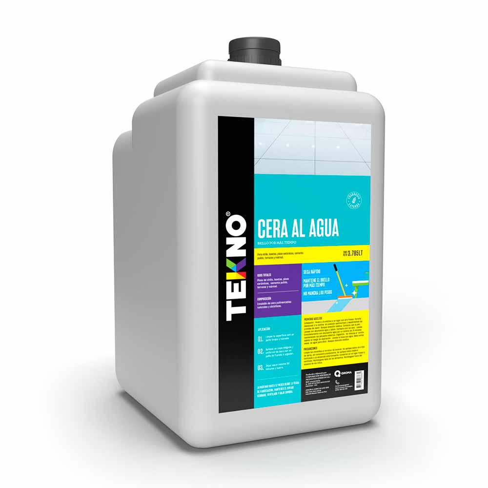 Cera al Agua Tekno 1 Galón