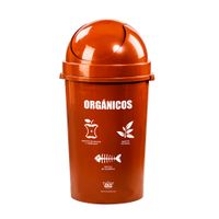 Tacho Cosmos para residuos orgánicos 60 litros Rey Plast