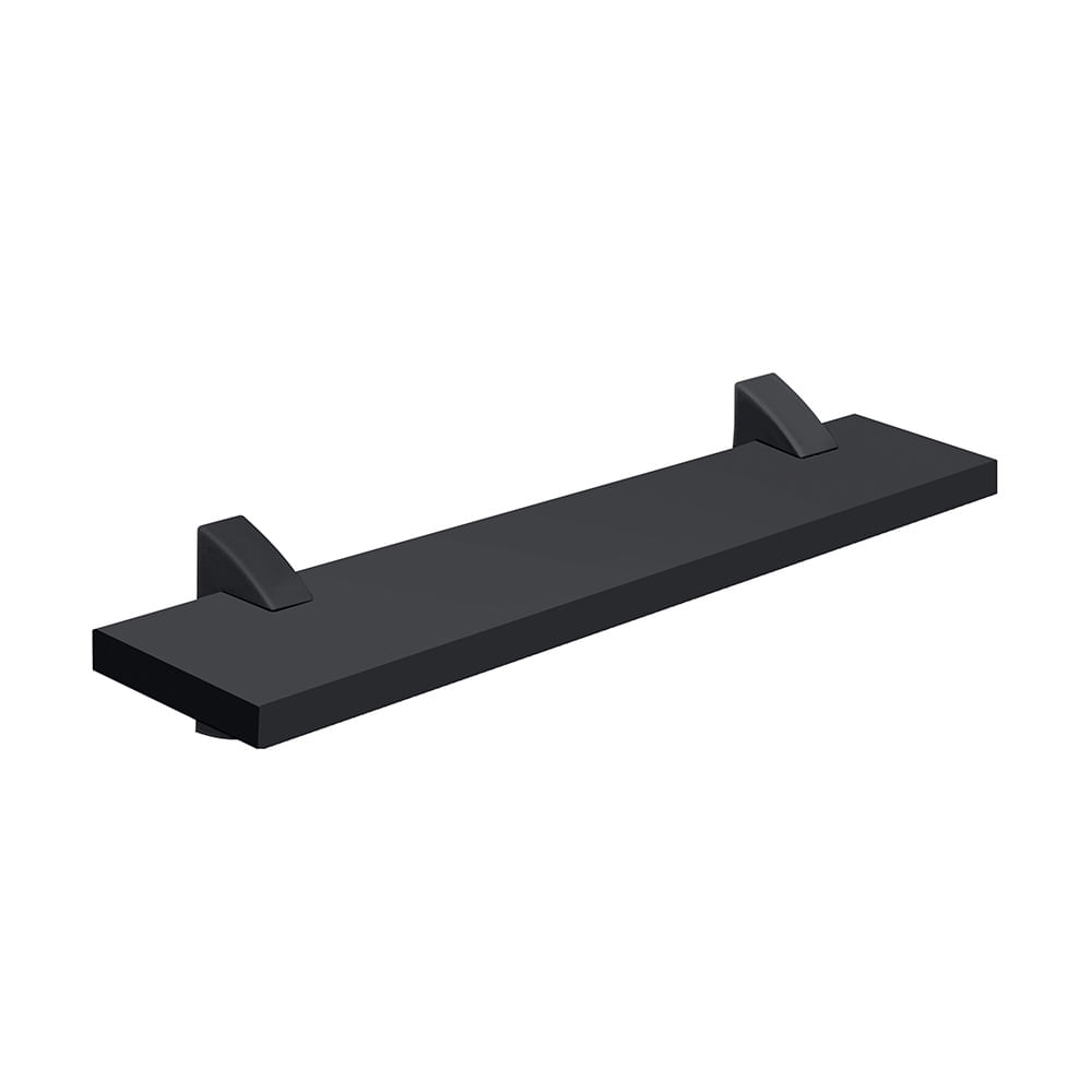 Repisa Concept con soportes Negro 15mm 10x40cm Prat-K