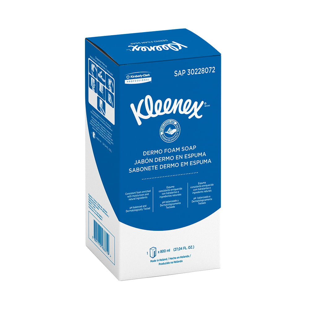 Jabón en espuma Kleenex 800ml