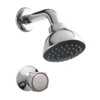 Llave de Ducha Barú con salida Cromada Italgrif