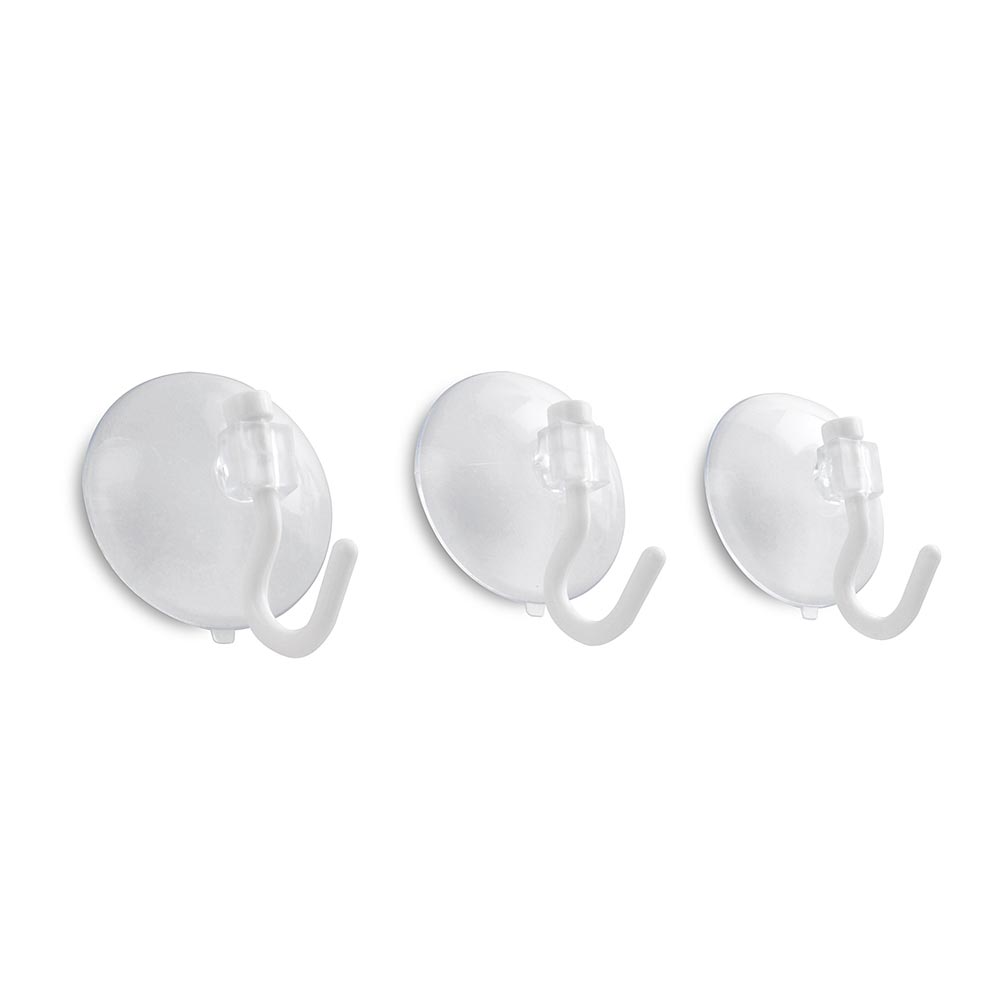 Gancho de succión 3 unidades Zender