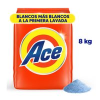Detergente en Polvo Ace Limpieza Completa 8kg