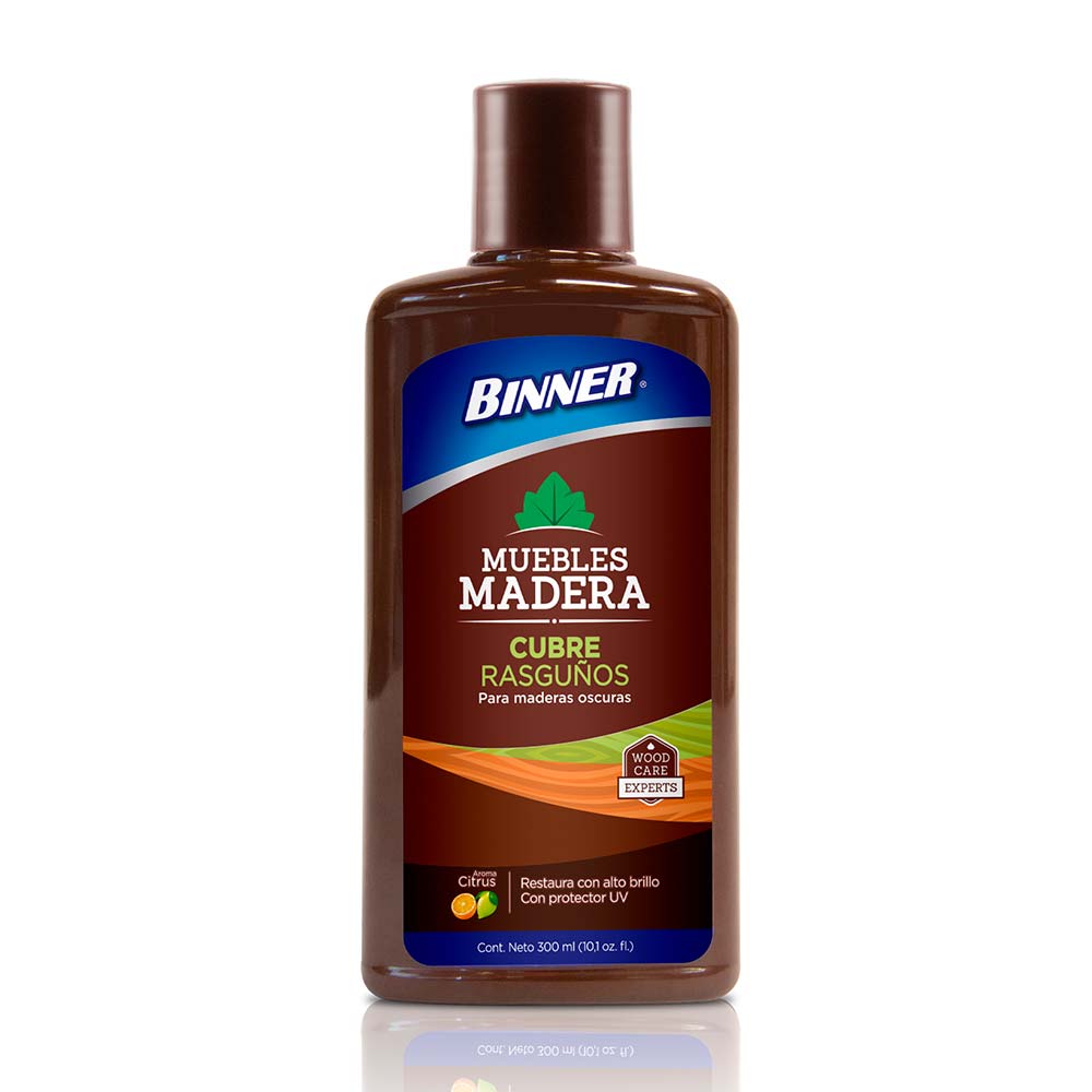 Cubre rasguños 300 ml muebles lima-limón Binner