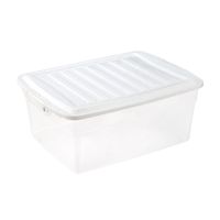 Caja rectangular con broche # 30 Reyplast