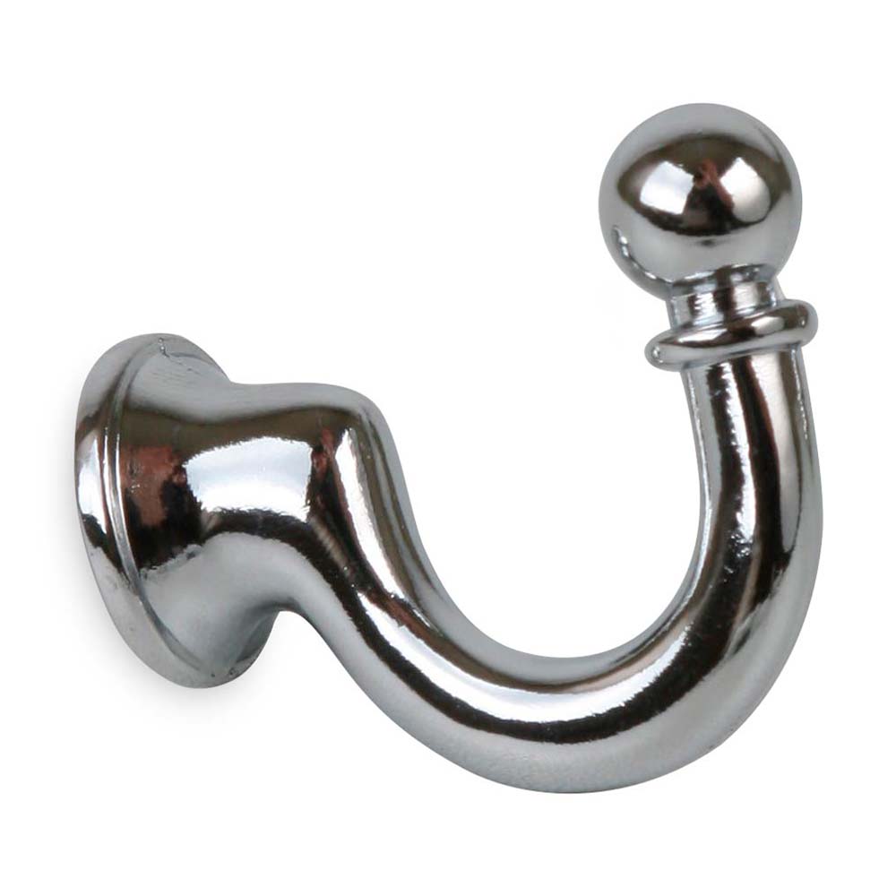 Perchero Simple Siquar de Acero Cromado Plata