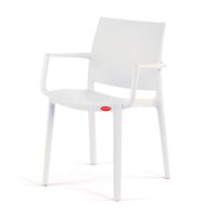 Sillón Capellini blanco Polinplast