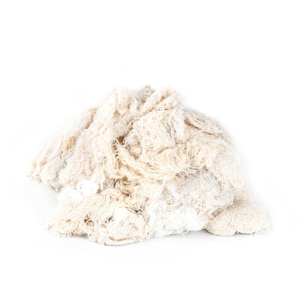 Waype de Algodón Krl Modelo Cardado X 250 Gr Blanco