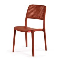 Silla Solei marrón Polinplast