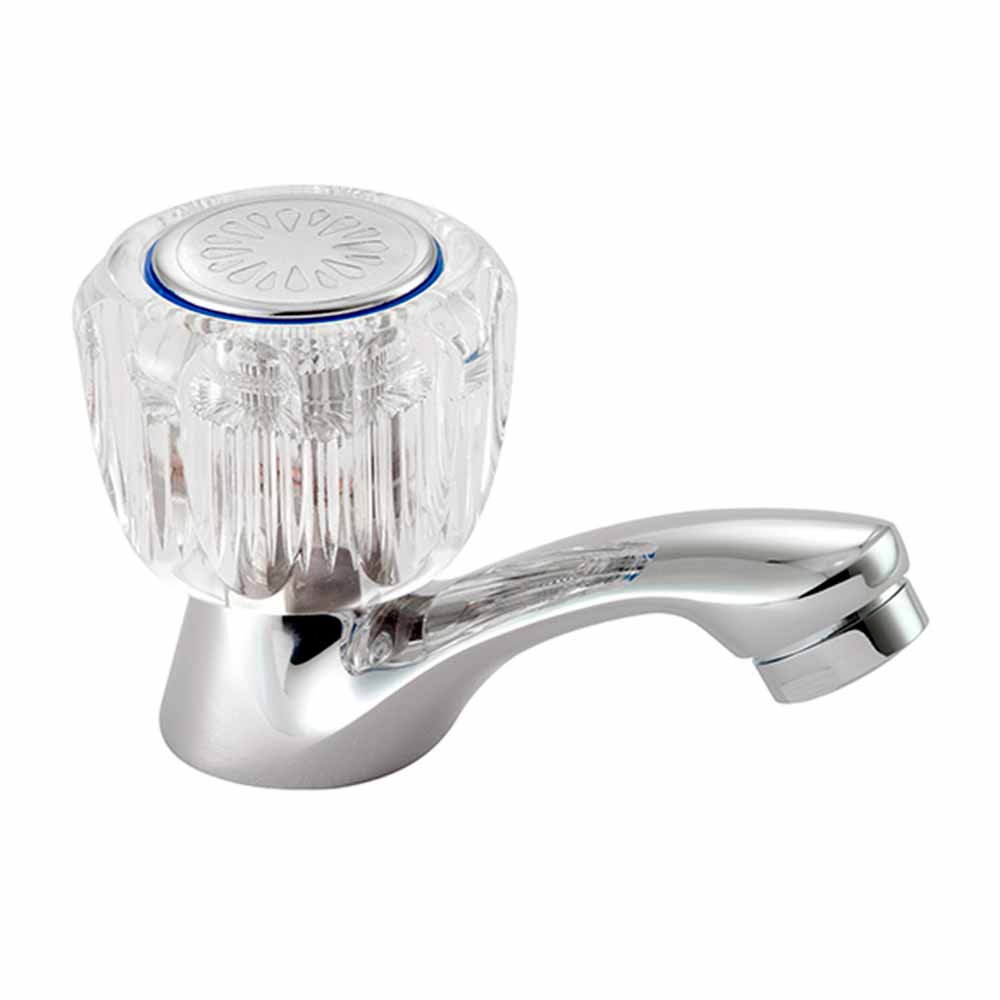 Llave de Lavatorio Italgrif Aruba Baja Plata Cromada