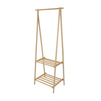 Rack con Zapatero Bambu 70x45x160cm Orange