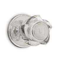 Llave de ducha Vainsa Mares Cristal sin salida Cromado