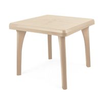 Mesa Cuadrada Plástico Reyplast Fiesta 85x85 Colores