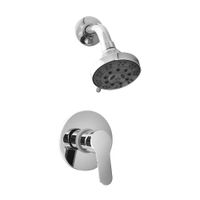 Mezcladora Monocomando para ducha Tahiti con salida Tecno Italgrif