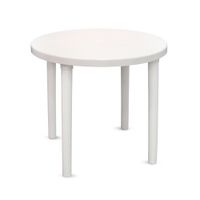 Mesa de plástico Caral Blanca