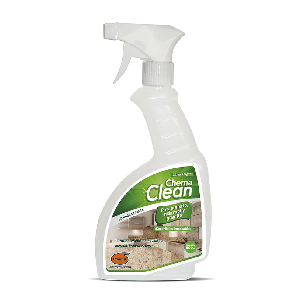 Limpiador porcelanato Marmol Granit Chema Clean 500ml