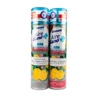 Desinfectante Aire Binner Eucalip Limon 2 X 400 Ml