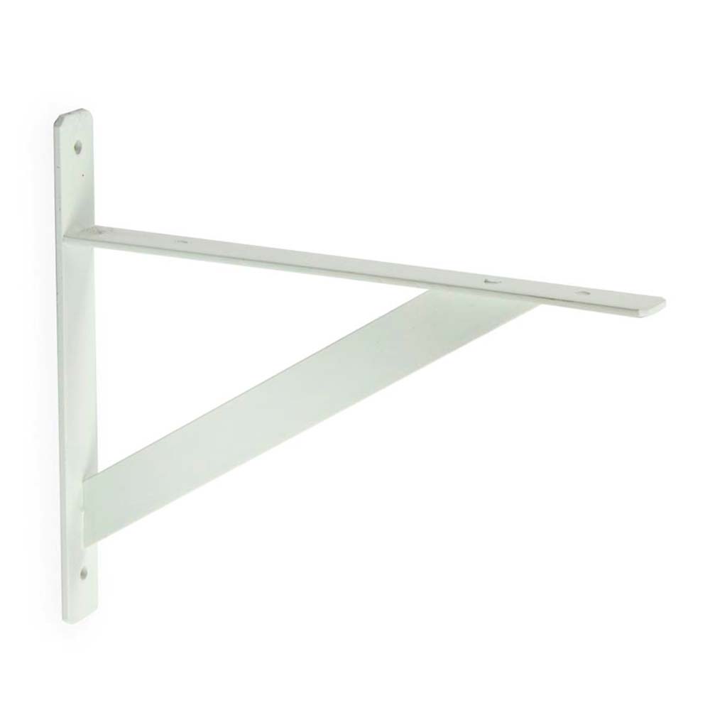 Soporte de repisa Reforzado 25cm Blanco Prat-K