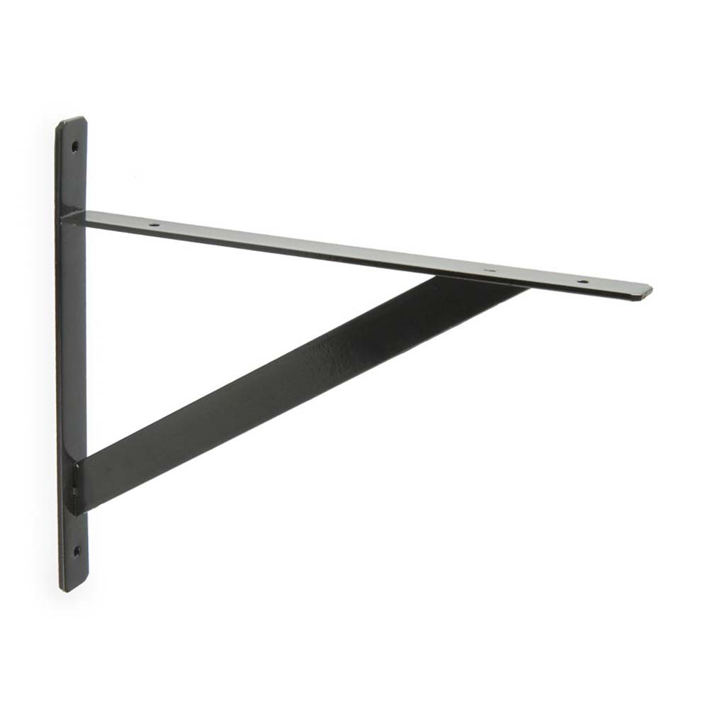 Soporte de repisa Reforzado 30cm Negro Prat-K