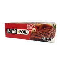 Papel de aluminio Uthil 30cm x 304 metros