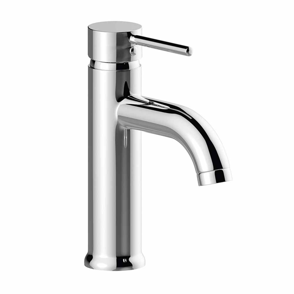 Mezcladora para Lavatorio Monocomando Italgrif Punta Cana Baja Plata Cromado