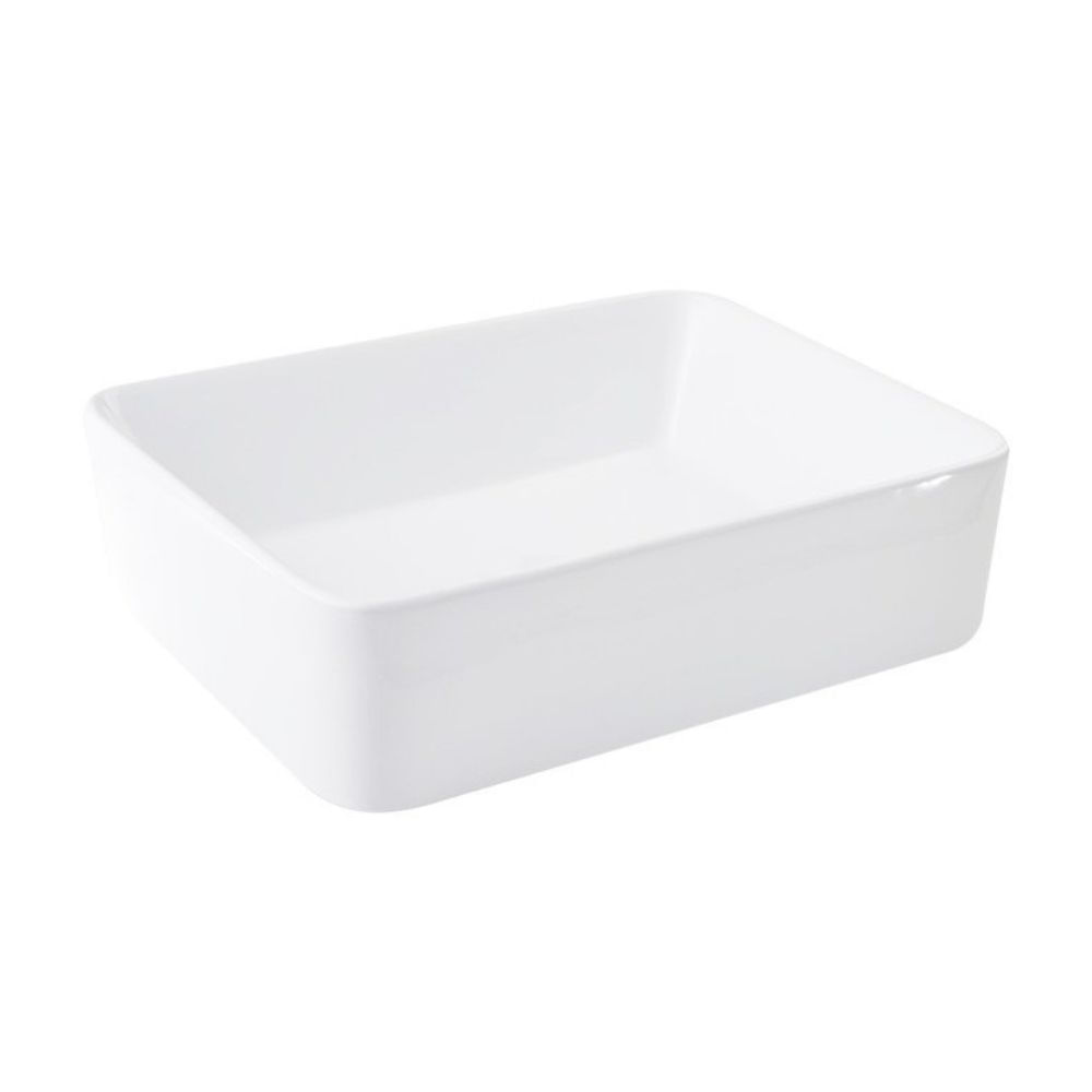 Ovalín Blanco Loza Vainsa Modelo Sestri con Reboce