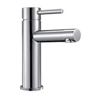 Mezcladora para Lavatorio Monocomando Vainsa Minimal Lever Baja Plata Cromado