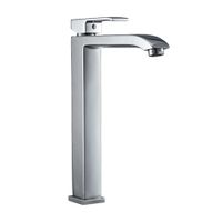 Mezcladora para Lavatorio Monocomando al Mueble Vainsa Square Alta Plata Cromado