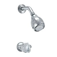 Llave de Ducha Cristal Massage Vainsa Cromo