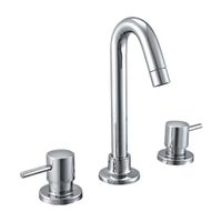 Mezcladora para Lavatorio Bimando Vainsa Mares Bali 8"" Baja Plata Cromado
