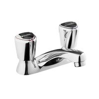 Mezcladora para Lavatorio Bimando Vainsa Mares Aquarius 4"" Baja Plata